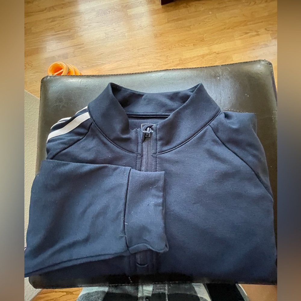 ADDIDAS 1/4 Zip Jacket  Size M